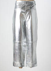 Pantalon droit argent ICHI pour femme seconde vue