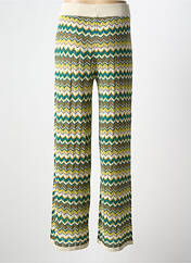 Pantalon droit vert VILA pour femme seconde vue