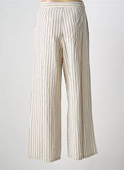Pantalon flare beige LA PETITE ETOILE pour femme seconde vue