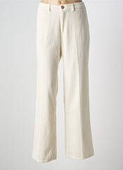 Pantalon flare beige LABDIP pour femme seconde vue