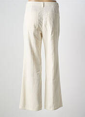 Pantalon flare beige LABDIP pour femme seconde vue
