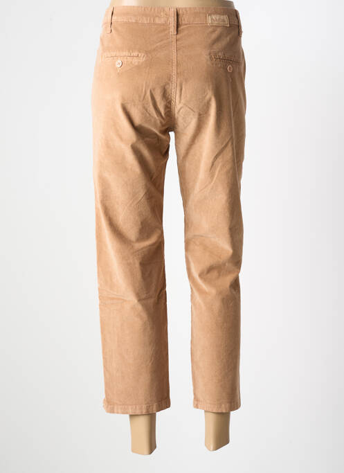Pantalon chino fermeture zippée sous rabat boutonné taille normale beige PAKO LITTO femme