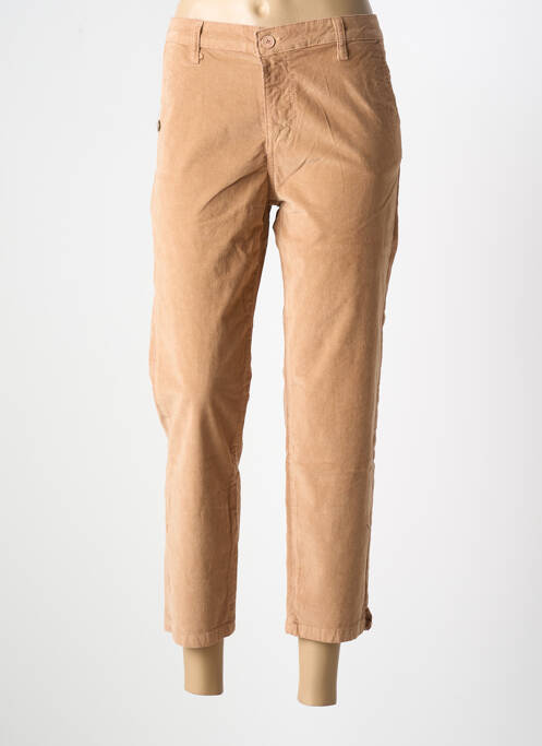 Pantalon chino beige PAKO LITTO pour femme