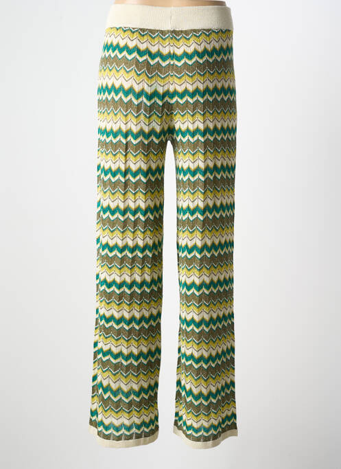 Pantalon droit vert VILA pour femme