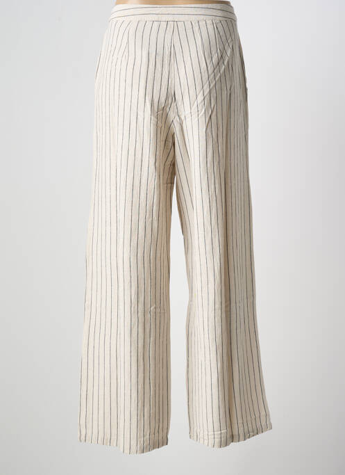 Pantalon flare beige LA PETITE ETOILE pour femme