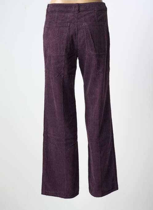 Pantalon flare violet LAB(DIP) pour femme