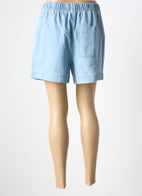 Short bleu PIECES pour femme