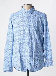 Chemise manches longues manches longues bleu NEW ZEALAND AUCKLAND homme