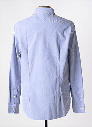 Chemise manches longues coupe droite bleu TOMMY HILFIGER homme