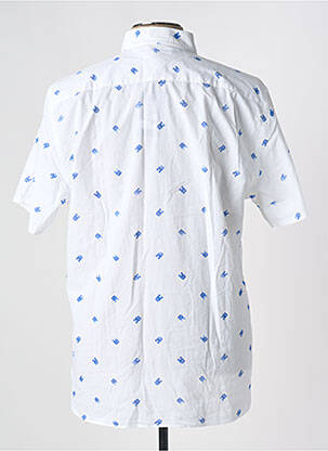 Chemise manches courtes imprimé fantaisie blanc TOMMY HILFIGER homme