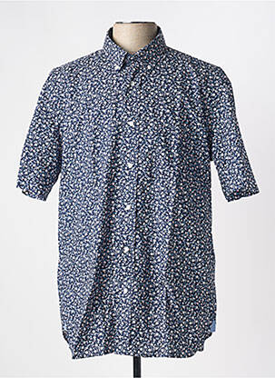 Chemise manches courtes bleu EDEN PARK pour homme