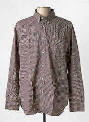 Chemise manches longues marron EDEN PARK pour homme seconde vue