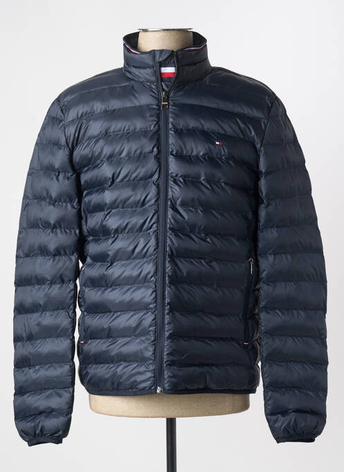 Doudoune manches longues sans capuche bleu TOMMY HILFIGER homme