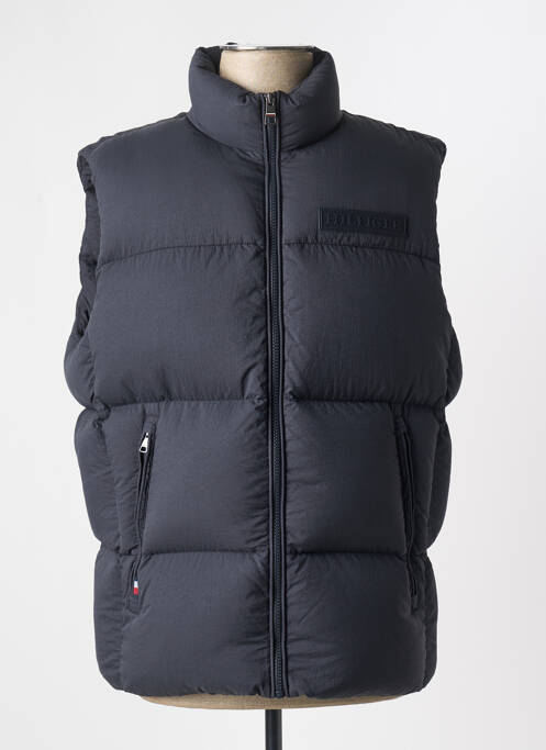 Doudoune poches sans capuche noir TOMMY HILFIGER homme