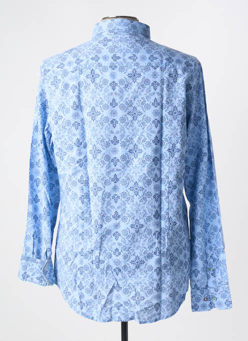 Chemise manches longues manches longues bleu NEW ZEALAND AUCKLAND homme