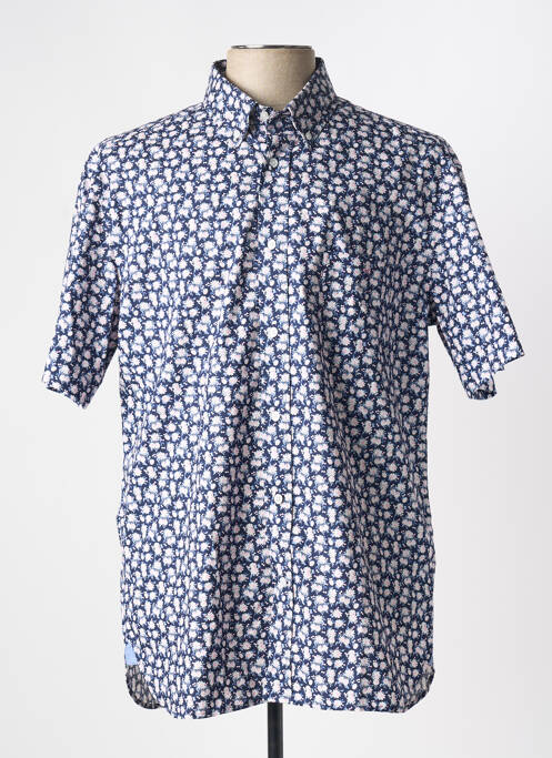 Chemise manches courtes bleu EDEN PARK pour homme