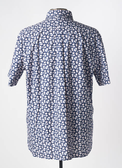 Chemise manches courtes bleu EDEN PARK homme