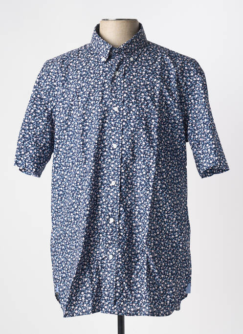 Chemise manches courtes bleu EDEN PARK pour homme
