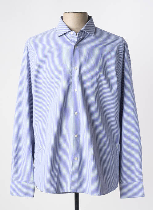 Chemise manches longues bleu TOMMY HILFIGER pour homme