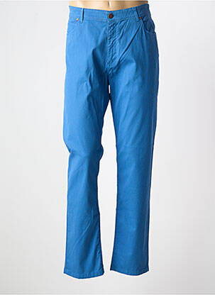 Pantalon droit poches bleu MC homme