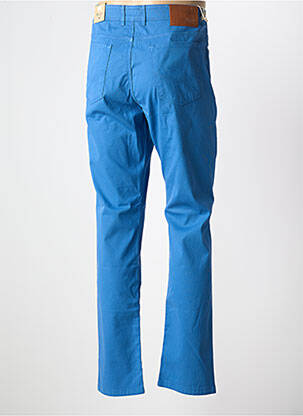 Pantalon droit coupe droite bleu MC homme