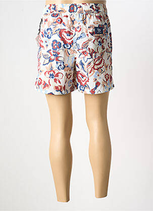Short de bain imprimé fantaisie beige EDEN PARK homme