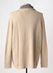 Gilet manches longues beige EDEN PARK pour homme seconde vue