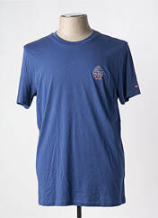 T-shirt bleu NEW ZEALAND AUCKLAND pour homme seconde vue