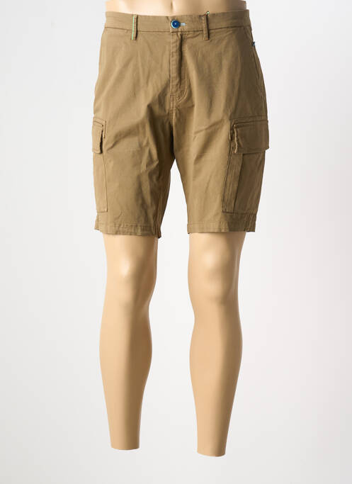 Bermuda coupe droite beige NEW ZEALAND AUCKLAND homme