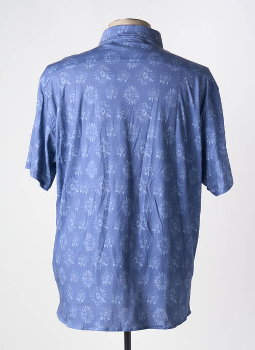 Chemise manches courtes bleu SERGE BLANCO pour homme