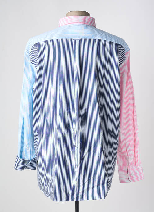 Chemise manches longues bleu EDEN PARK pour homme