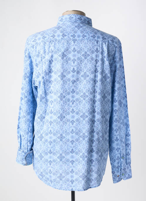 Chemise manches longues bleu NEW ZEALAND AUCKLAND pour homme