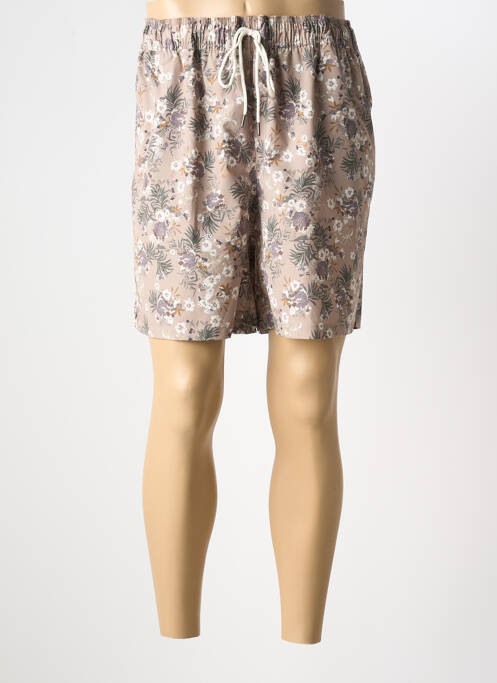 Short de bain beige EDEN PARK pour homme
