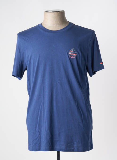 T-shirt bleu NEW ZEALAND AUCKLAND pour homme