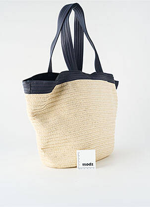Sac multipoches forme trapèze bleu KATE LEE femme