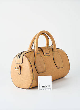 Sac multipoches forme bowling marron KATE LEE femme