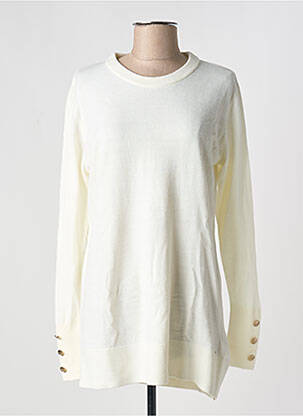 Pull tunique stretch manches longues beige KAPORAL femme