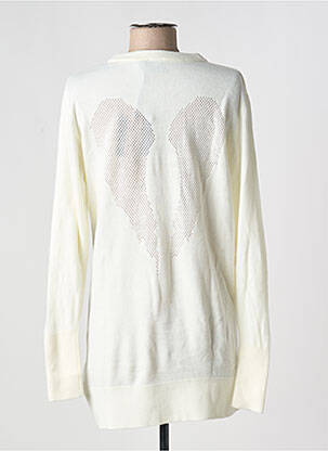 Pull tunique stretch manches longues beige KAPORAL femme