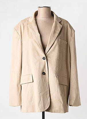 Blazer poches beige ANNA femme