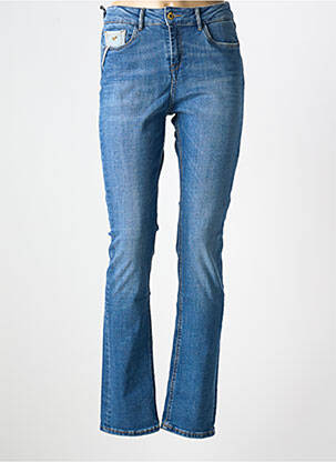 Jeans coupe slim stretch taille normale bleu KAPORAL femme