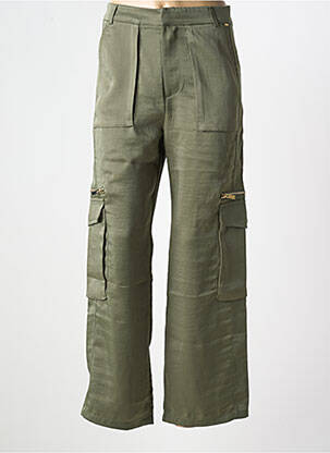 Pantalon cargo taille haute taille haute vert KAPORAL femme