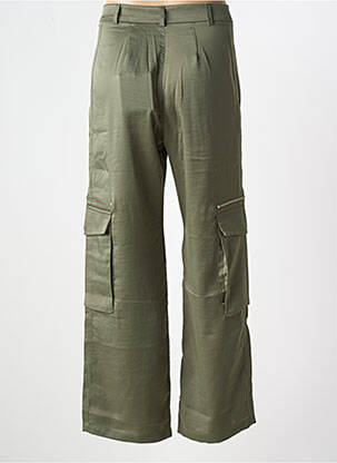 Pantalon cargo taille haute taille haute vert KAPORAL femme