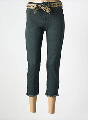 Jeans coupe slim stretch taille normale noir PLEASE femme