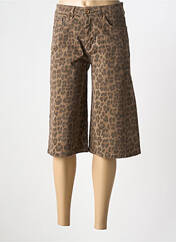 Pantacourt marron ANNA pour femme seconde vue