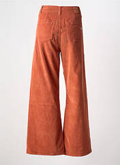 Pantalon flare orange PLEASE pour femme seconde vue