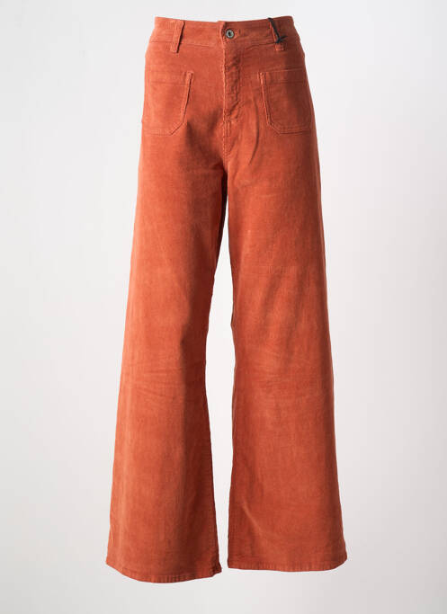 Pantalon flare orange PLEASE pour femme