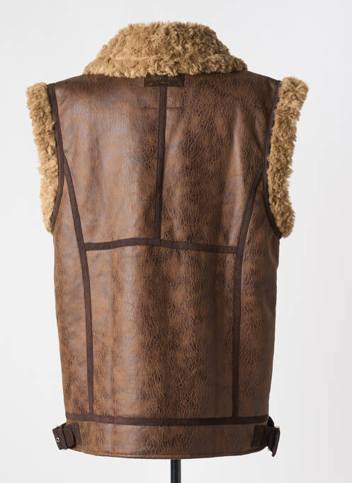 Veste casual marron BSB pour femme