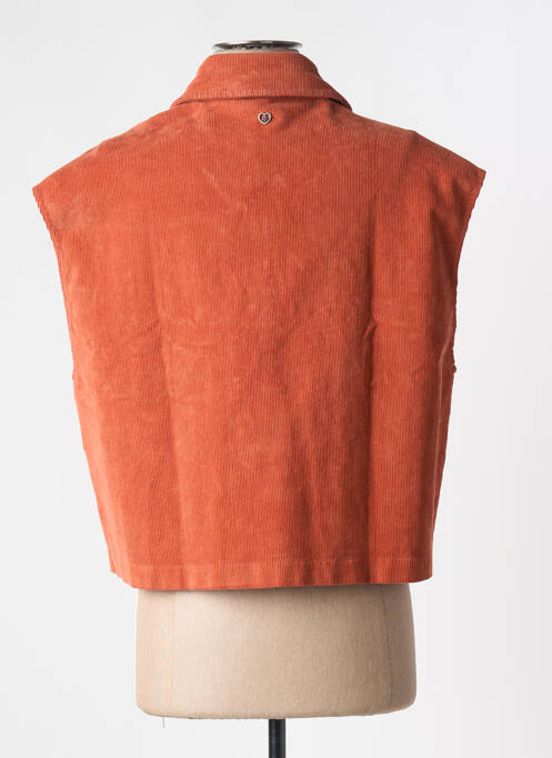 Veste casual orange PLEASE pour femme