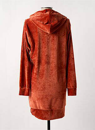 Chemise de nuit col v marron CHRISTIAN CANE femme