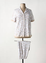 Pyjama manches courtes beige BISBIGLI femme